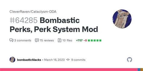 The Perk Mod Has Been Released : r/cataclysmdda .